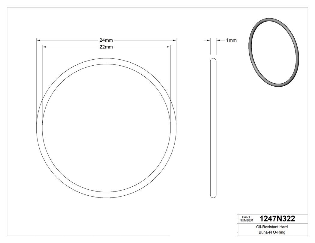 Technical drawing - 1247N322